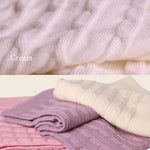 Merino Baby Blanket - Name Only - Namesake Embroidery Studio