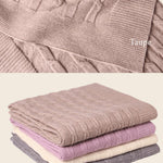 Merino Baby Blanket - Rosette Design - Namesake Embroidery Studio