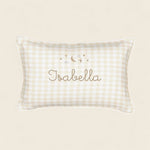 Moon and Stars Cushion - Namesake Embroidery Studio