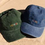 Multi - Colour Text Cap - Namesake Embroidery Studio