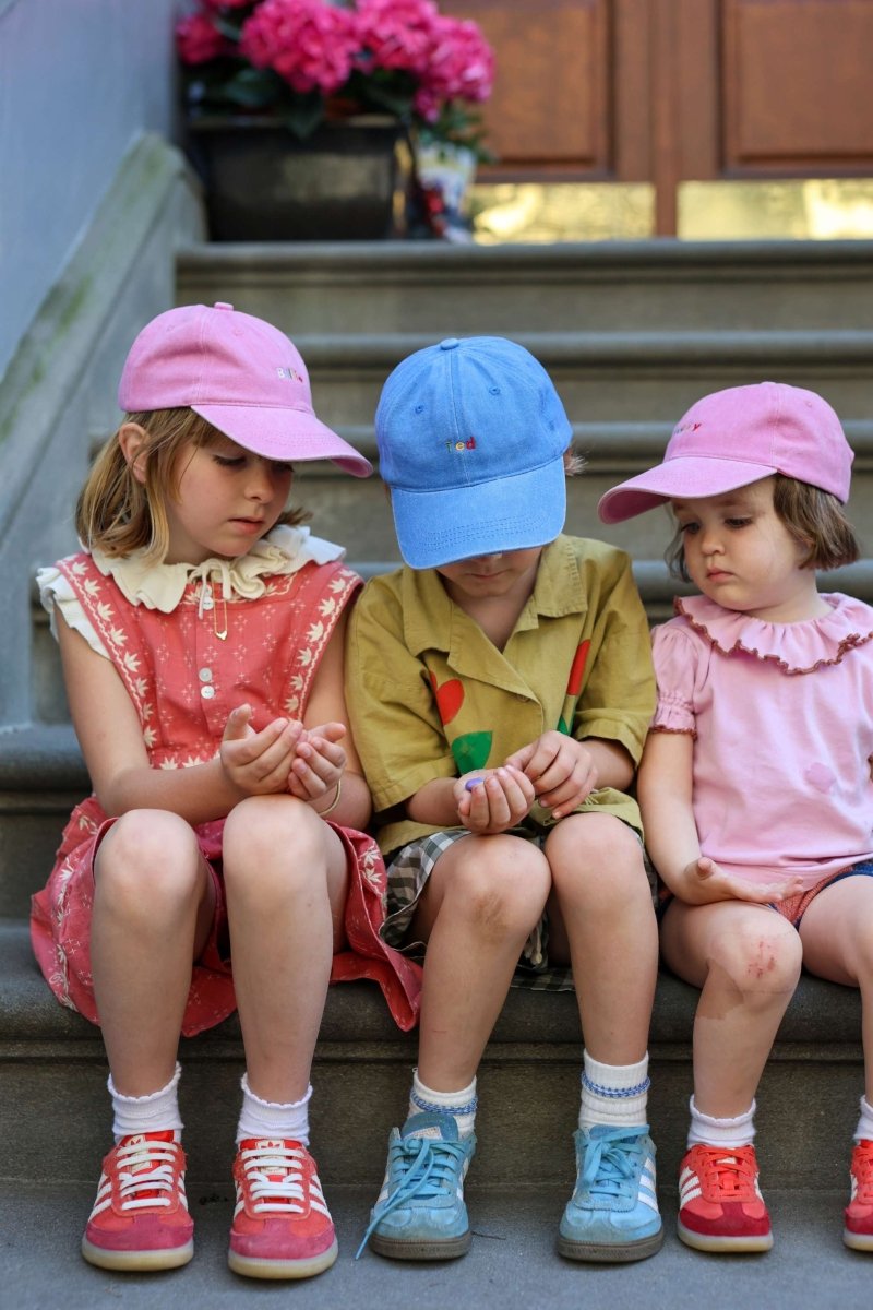 Multi - Colour Text Cap - Namesake Embroidery Studio