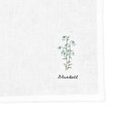 Botanical Napkin Set of Four - Ivory Linen
