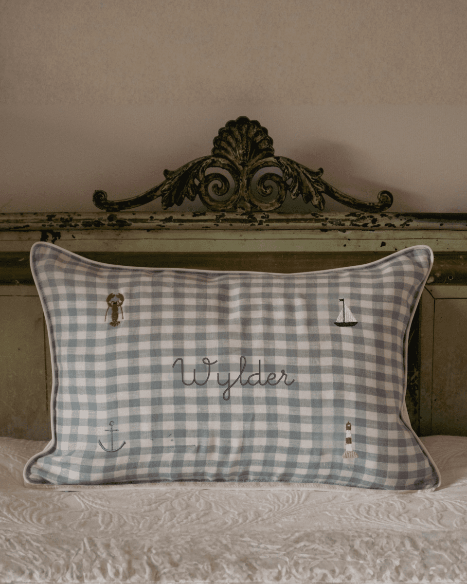 /products/nautical-cushion-duck-egg-blue-gingham-linen