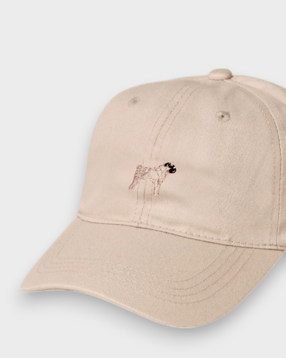 Pug Personalised Hat - Namesake Embroidery Studio