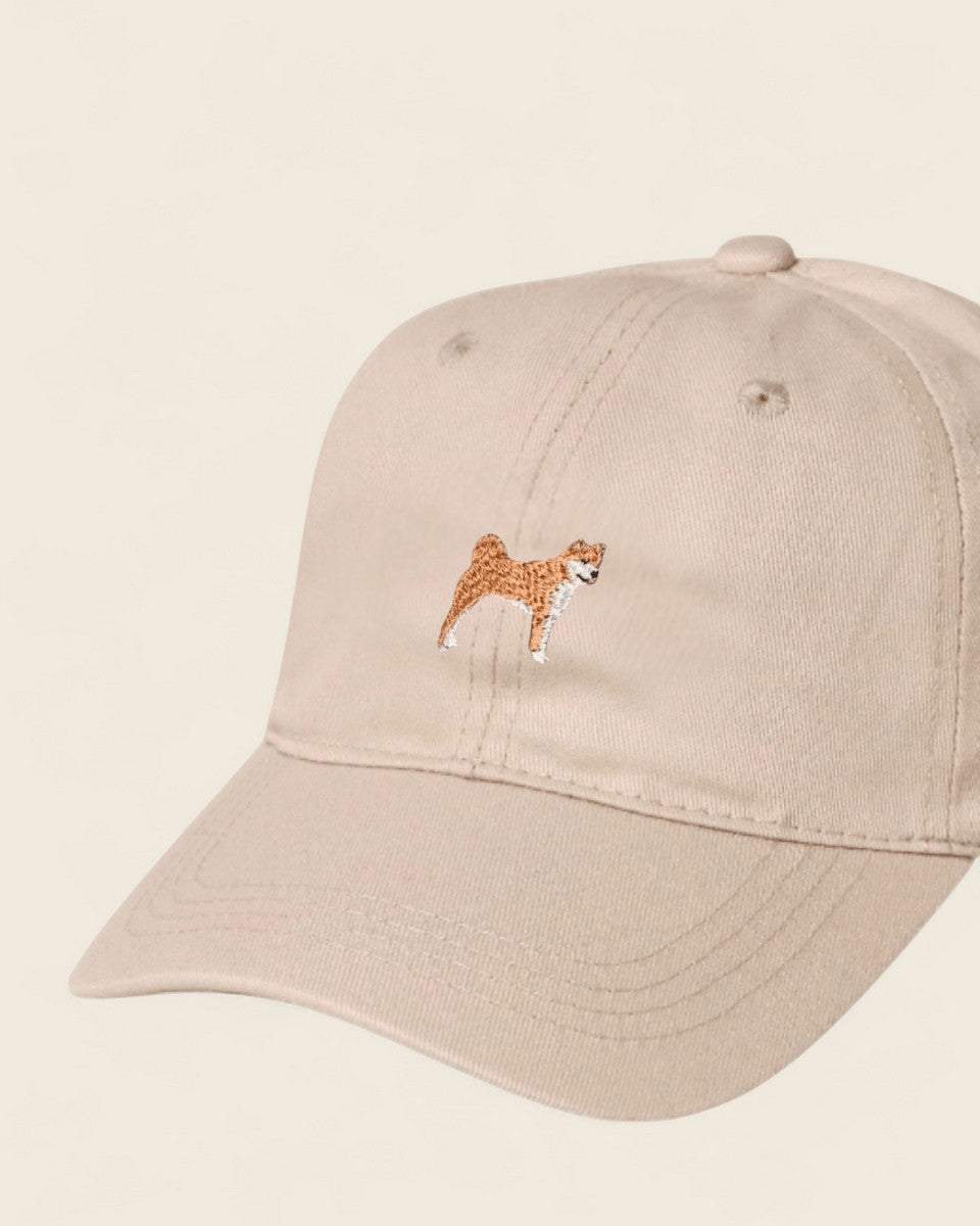 Shiba Inu Personalised Hat - Namesake Embroidery Studio