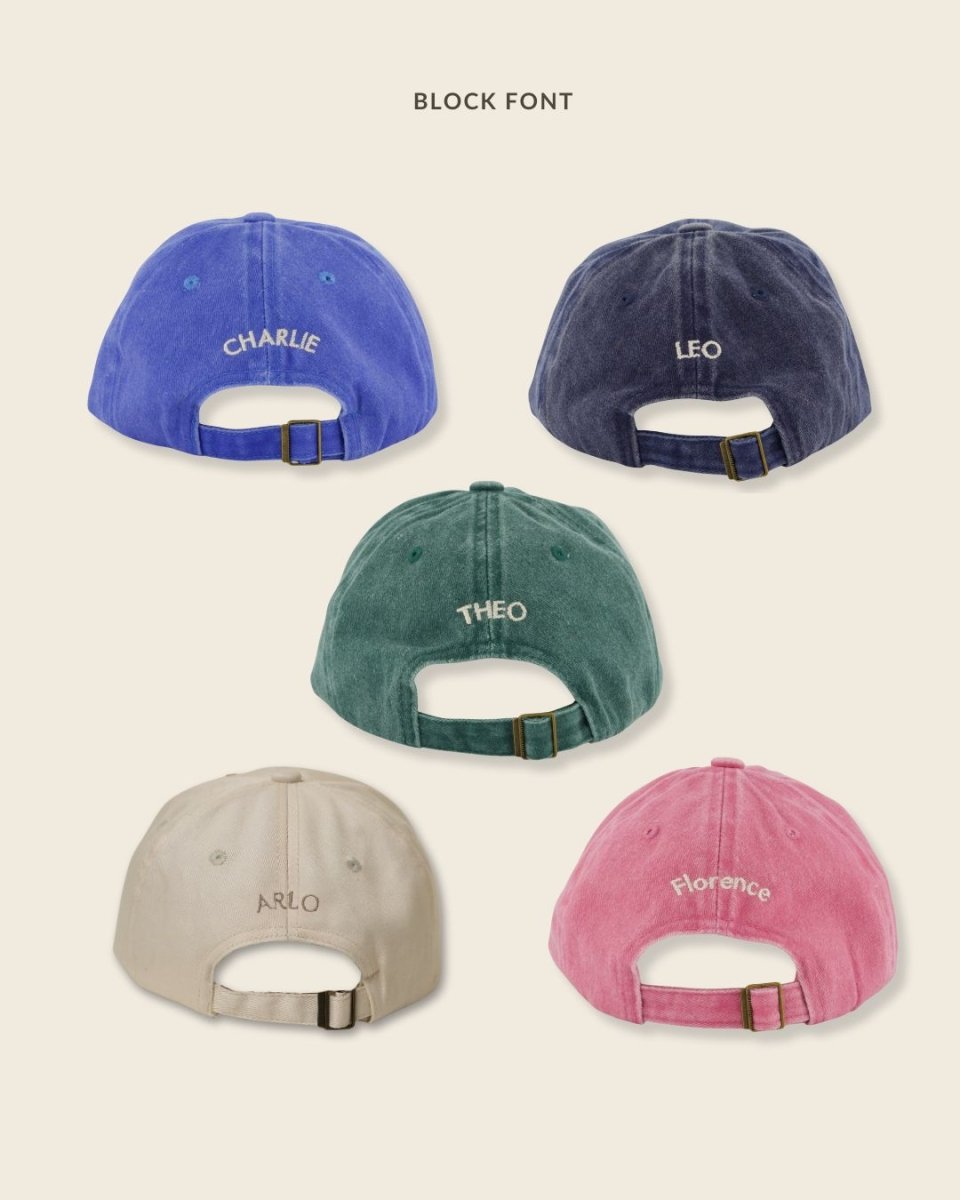 Tractor Personalised Hat - Namesake Embroidery Studio