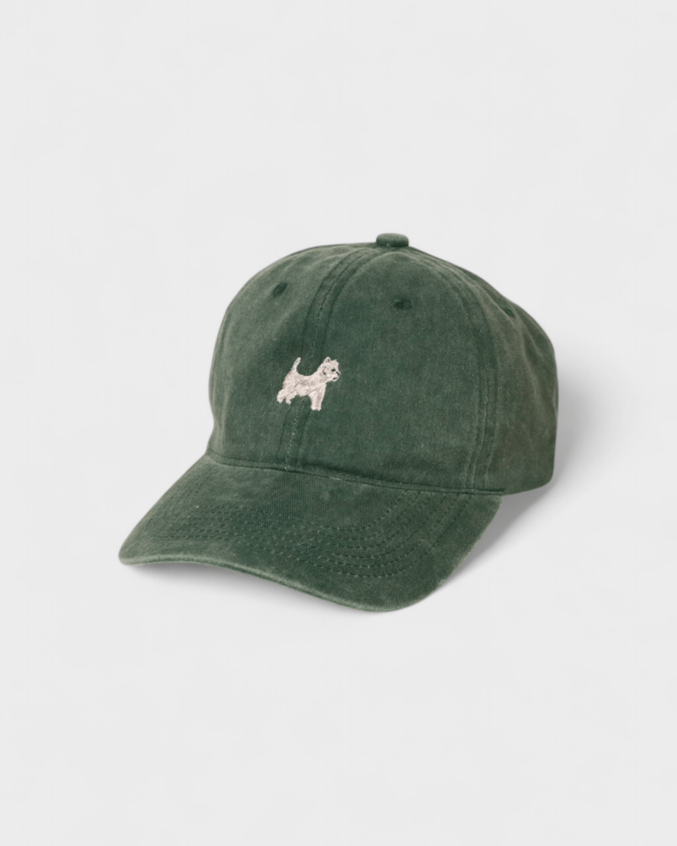 Westie White Terrier Personalised Hat - Namesake Embroidery Studio