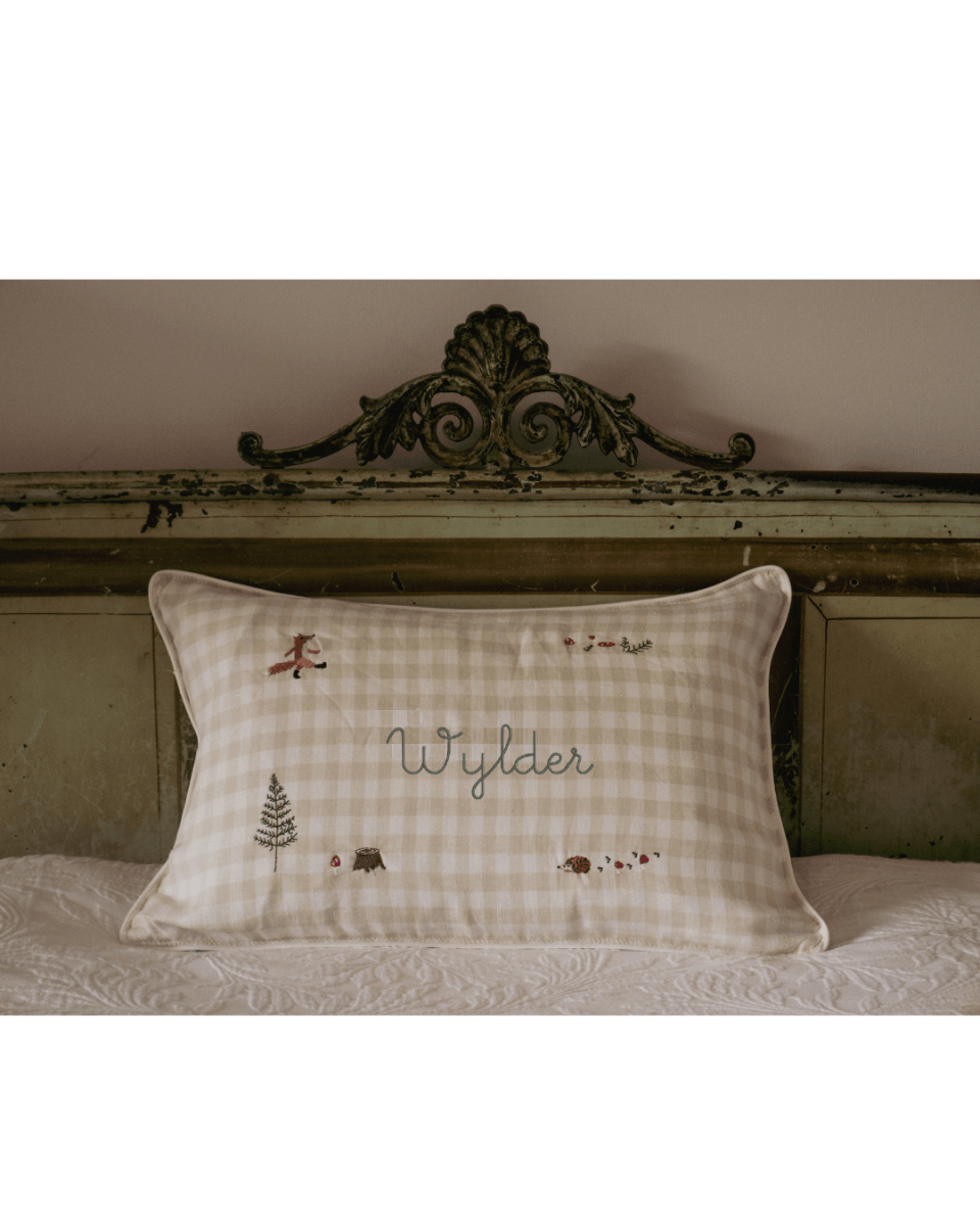 /products/woodland-keepsake-cushion-natural-gingham-linen