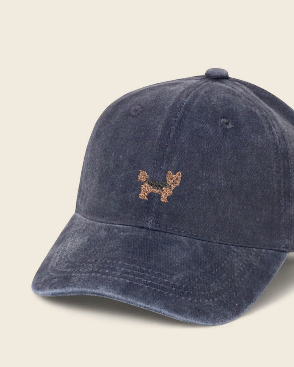 Yorkie Personalised Hat - Namesake Embroidery Studio