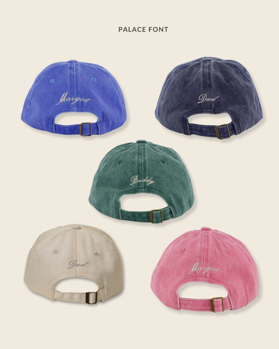 Yorkie Personalised Hat - Namesake Embroidery Studio